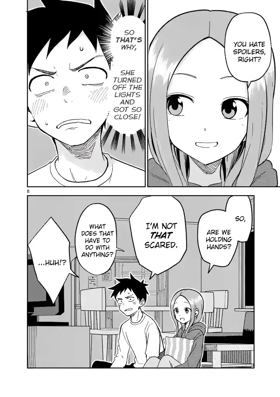 Karakai Jouzu no (Moto) Takagi-san Chapter 181 8